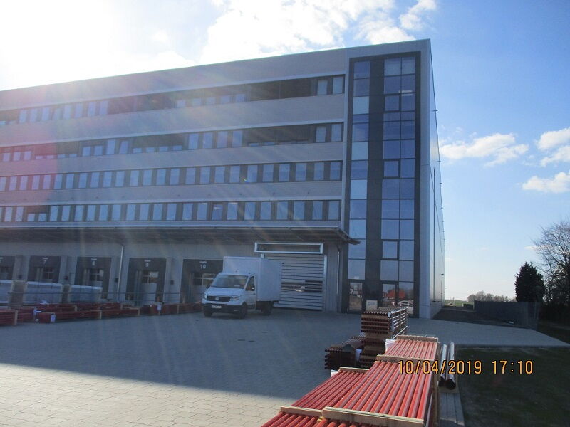 Erweiterung Lagerhalle Diesel Technic