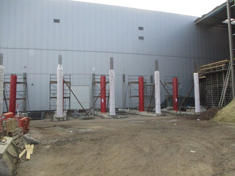 Erweiterung Lagerhalle Diesel Technic