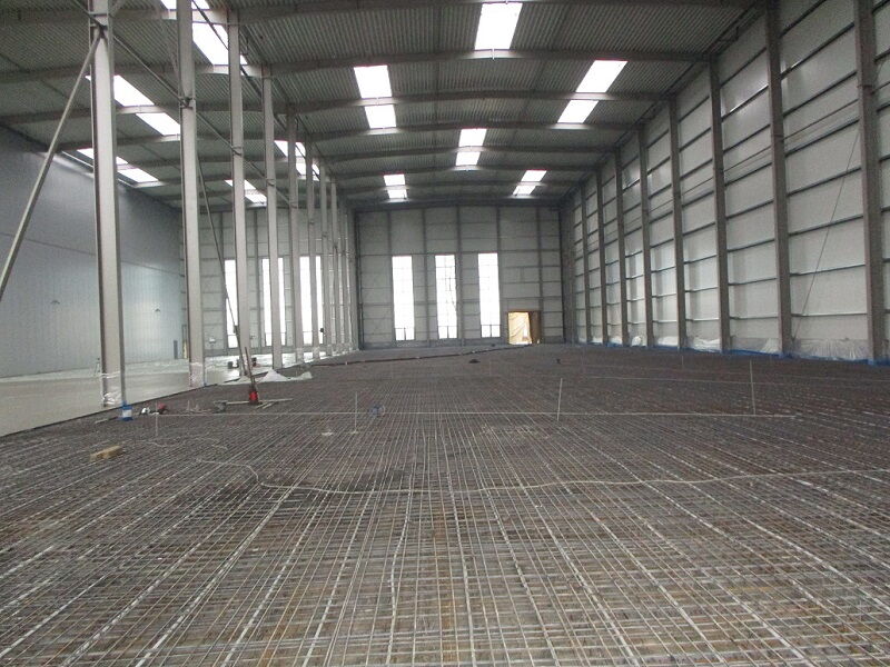 Erweiterung Lagerhalle Diesel Technic