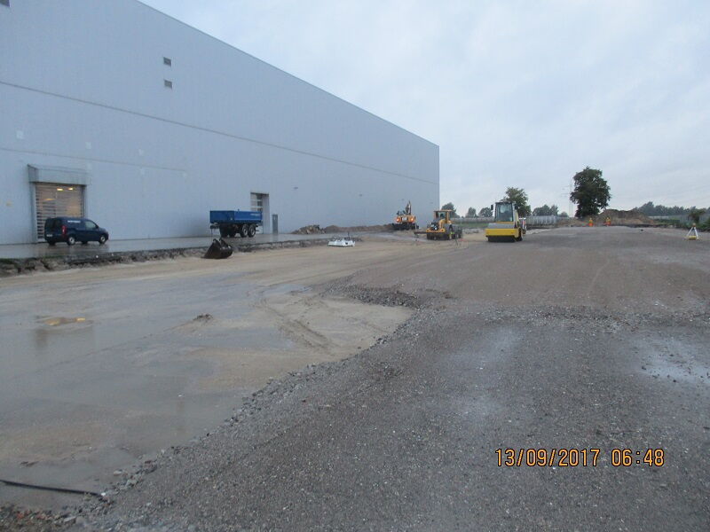 Erweiterung Lagerhalle Diesel Technic